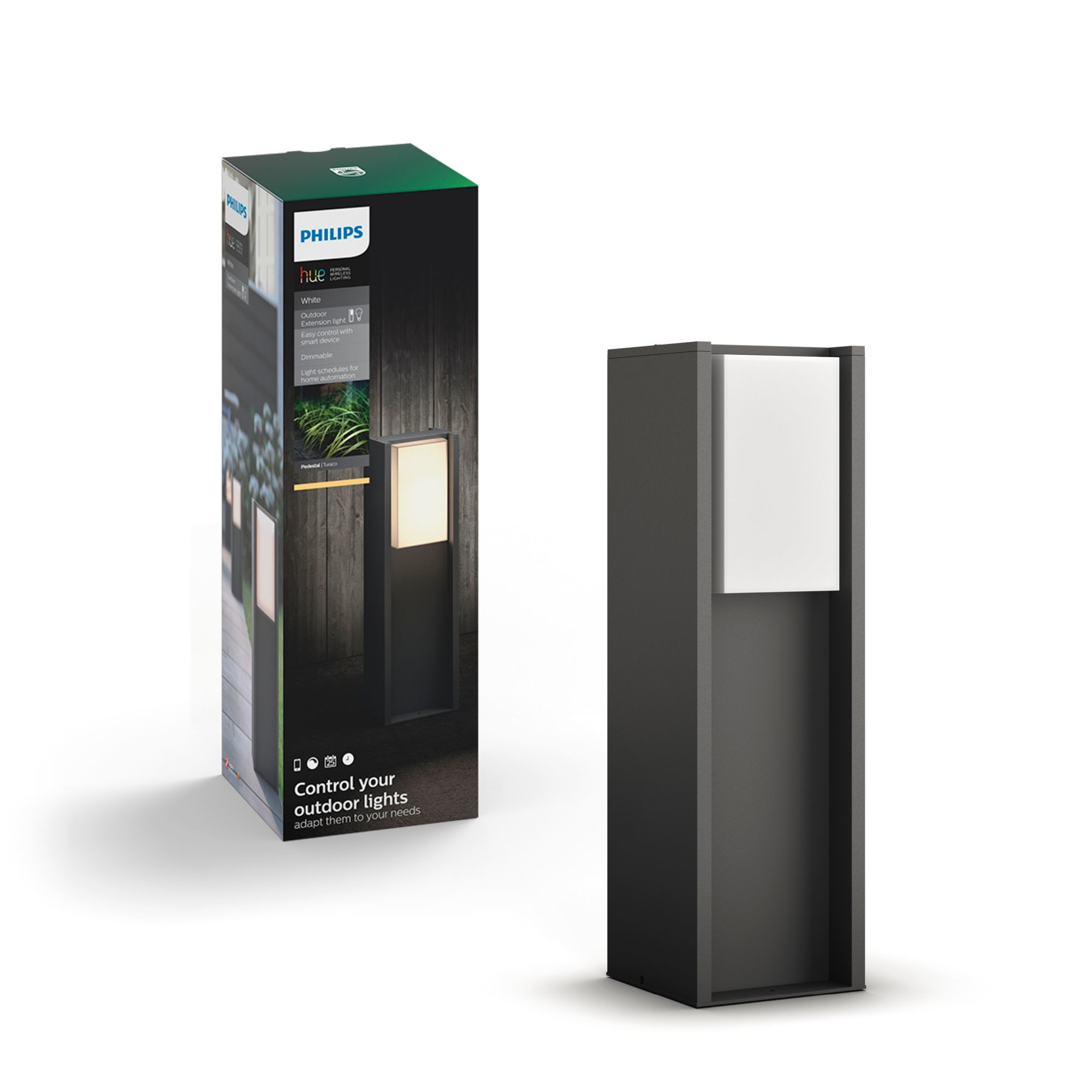 Philips HUE Turaco Sockel Anthr HueWh 800lm 54439005_3820904561