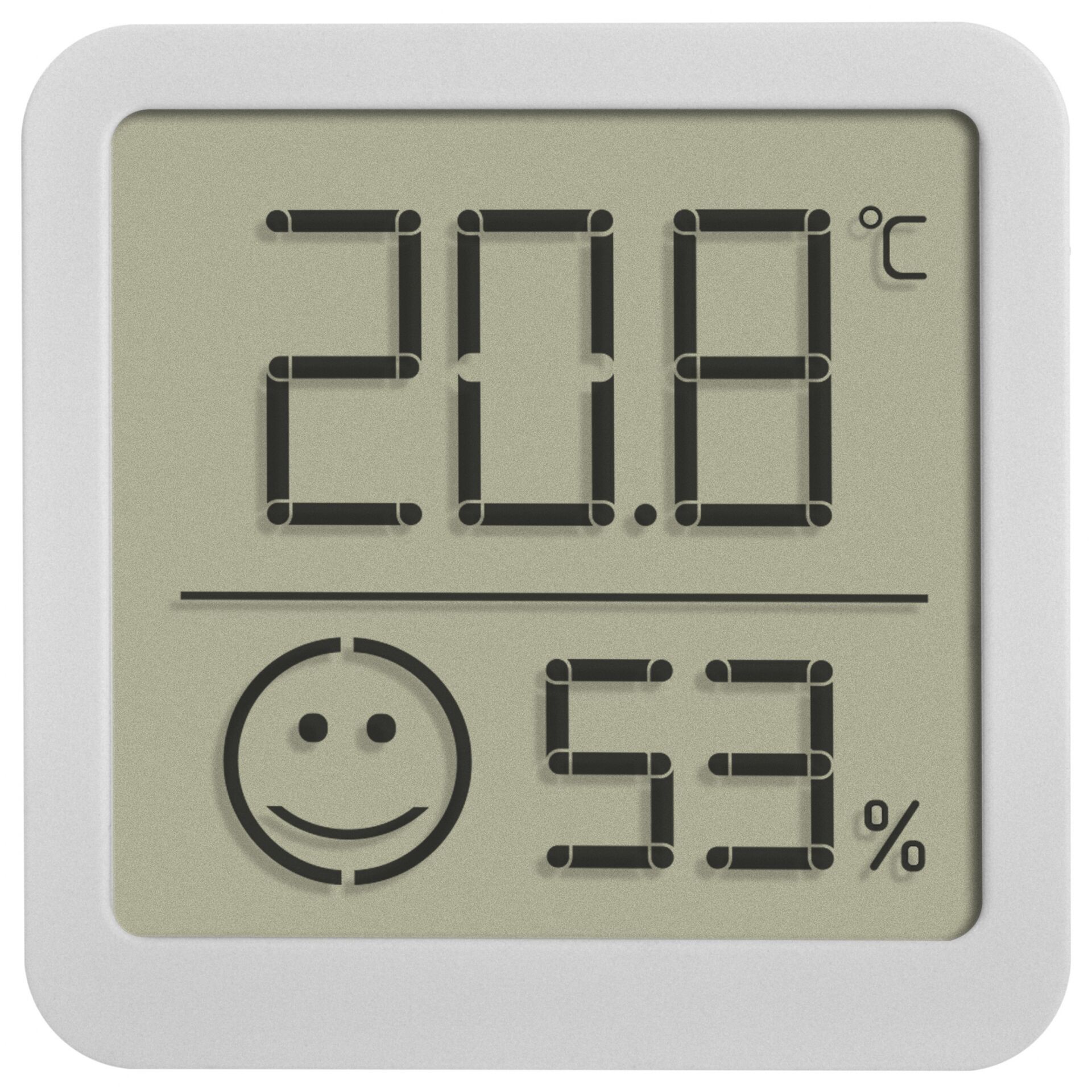 TFA 30.5053.02.04   4er Set weiß Digitales Thermo Hygrometer