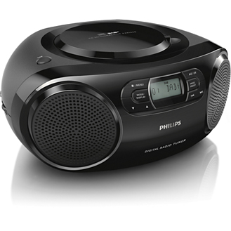Philips AZB500 Tragbarer CD-Player Schwarz