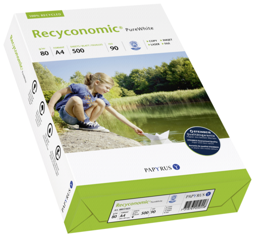 "Recyconomic Pure White ISO 90"