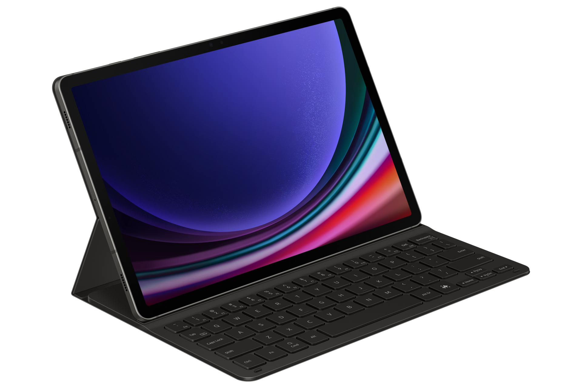 Samsung Tab S9/S9 FE Book Cover Keyboard Slim Black 7c997844b31467aa755710b0bee27f3ab2bbb157