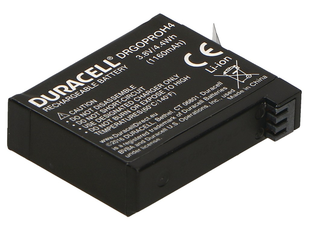 Duracell DRGOPROH4 Kamera-/Camcorder-Akku Lithium-Ion (Li-Ion) 1160 mAh