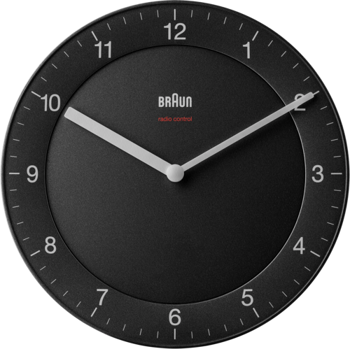 Braun BC 06 B-DCF Funkwanduhr schwarz