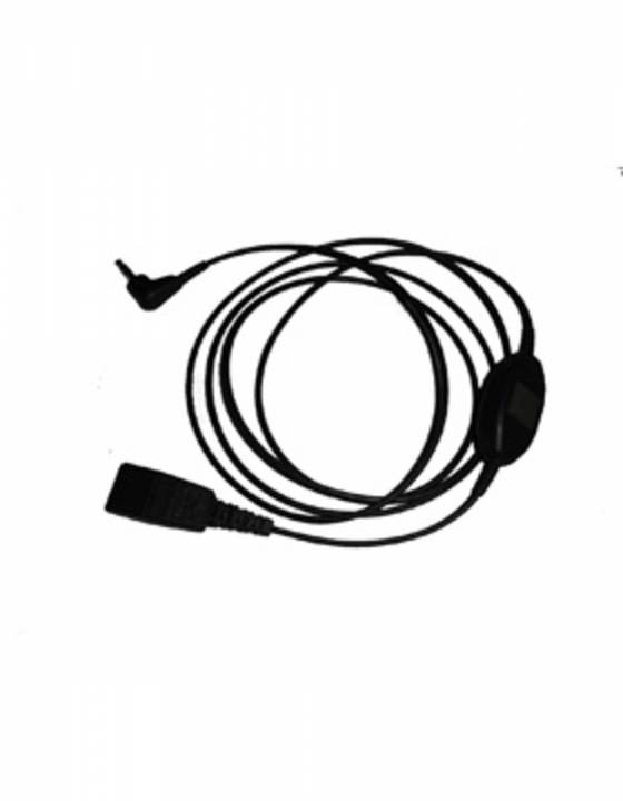 JABRA Anschlusskabel QD auf 3,5mm Klinke m. Rufannahme