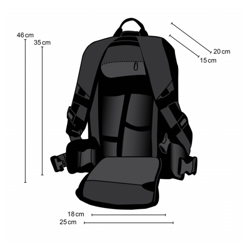 mantona Trekking Kamerarucksack