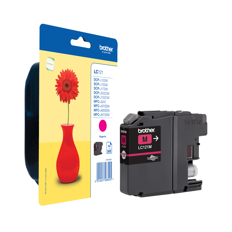 Brother LC-121M Magenta Tintenpatrone