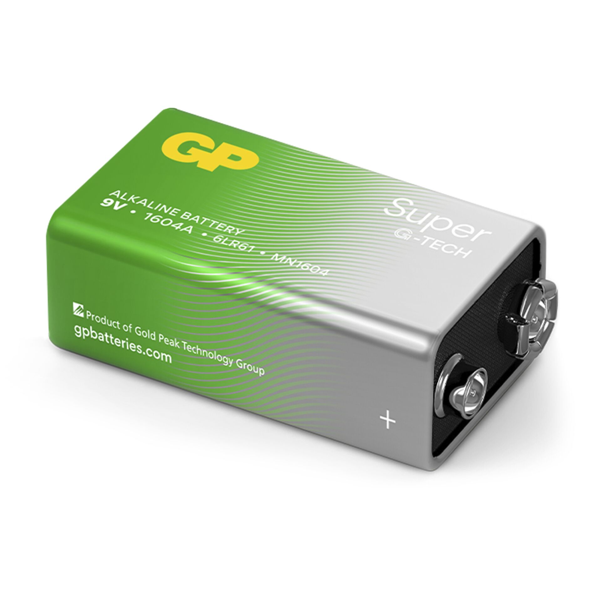 GP Super Alkaline 9V-Block 6LR61 Relaunch    0301604AETA-B1 824616_00