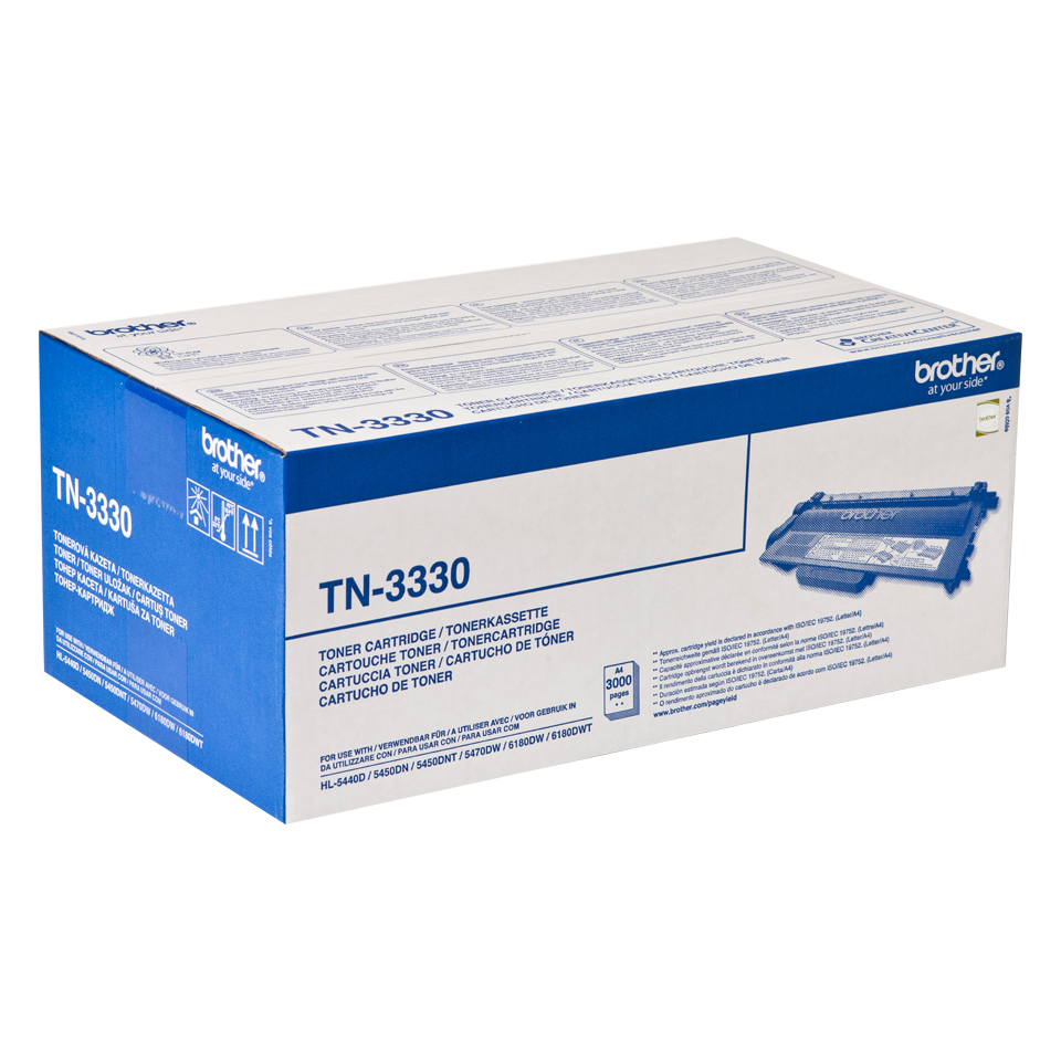 Brother TN-3330 Lasertoner 3000Seiten Schwarz Lasertoner / Patrone