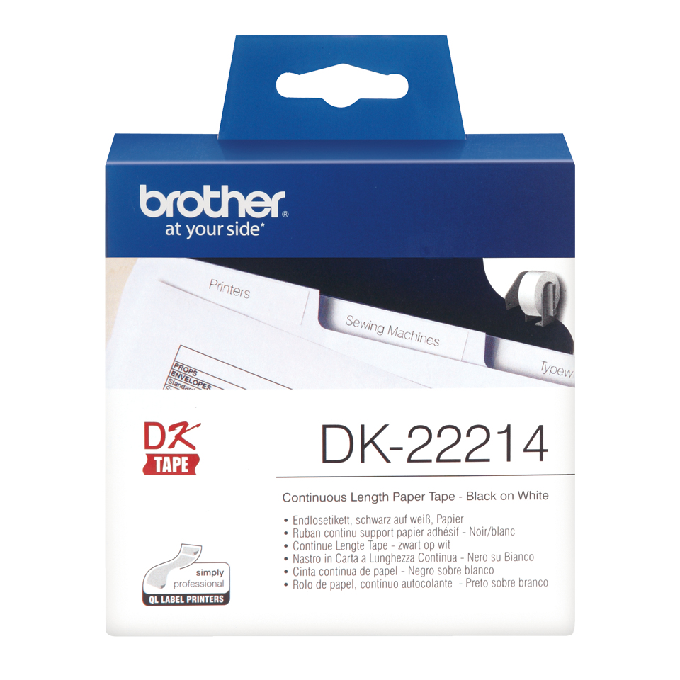 Brother Endlos-Etikett (Papier)