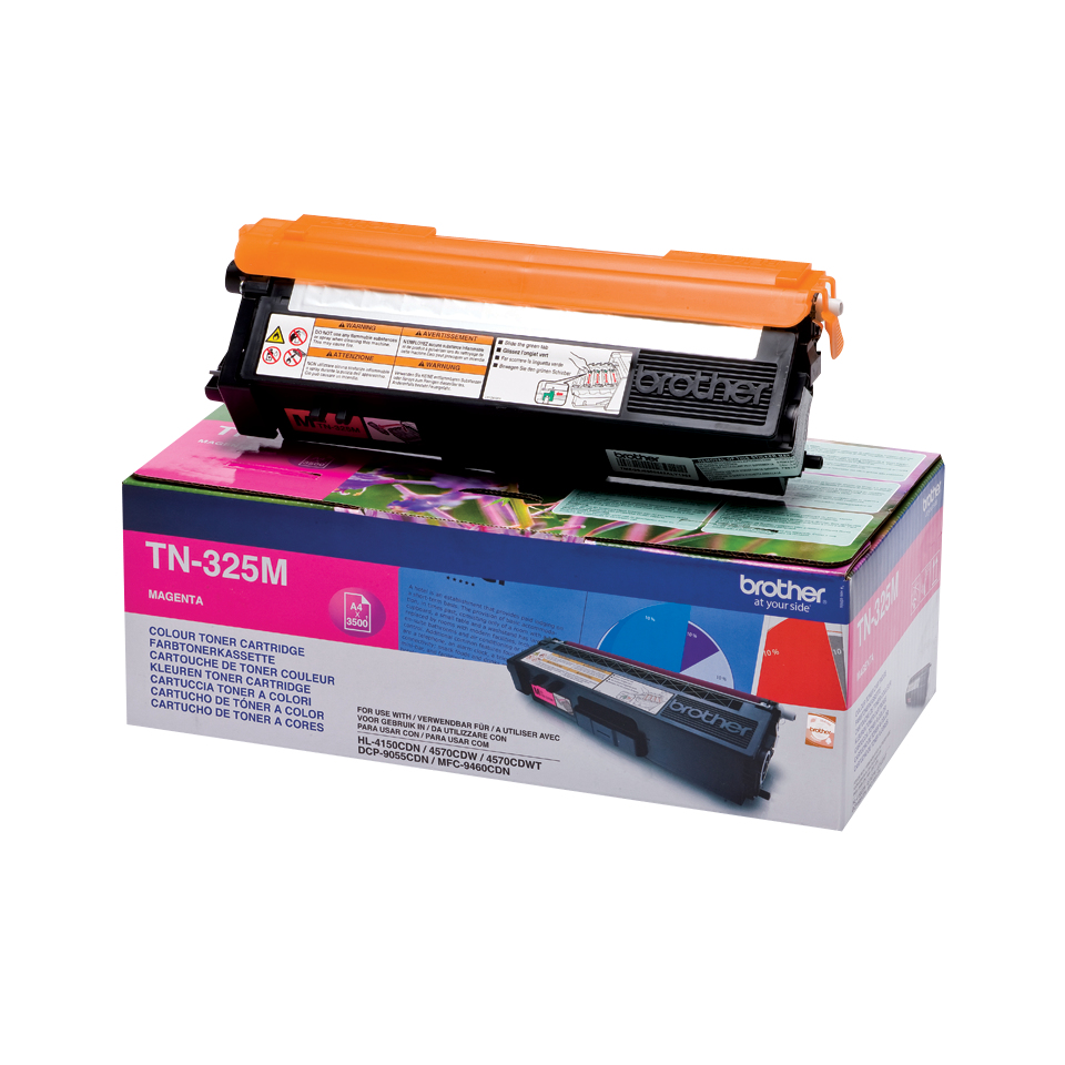 Brother TN-325M Laserpatrone 3500Seiten Magenta Lasertoner / Patrone