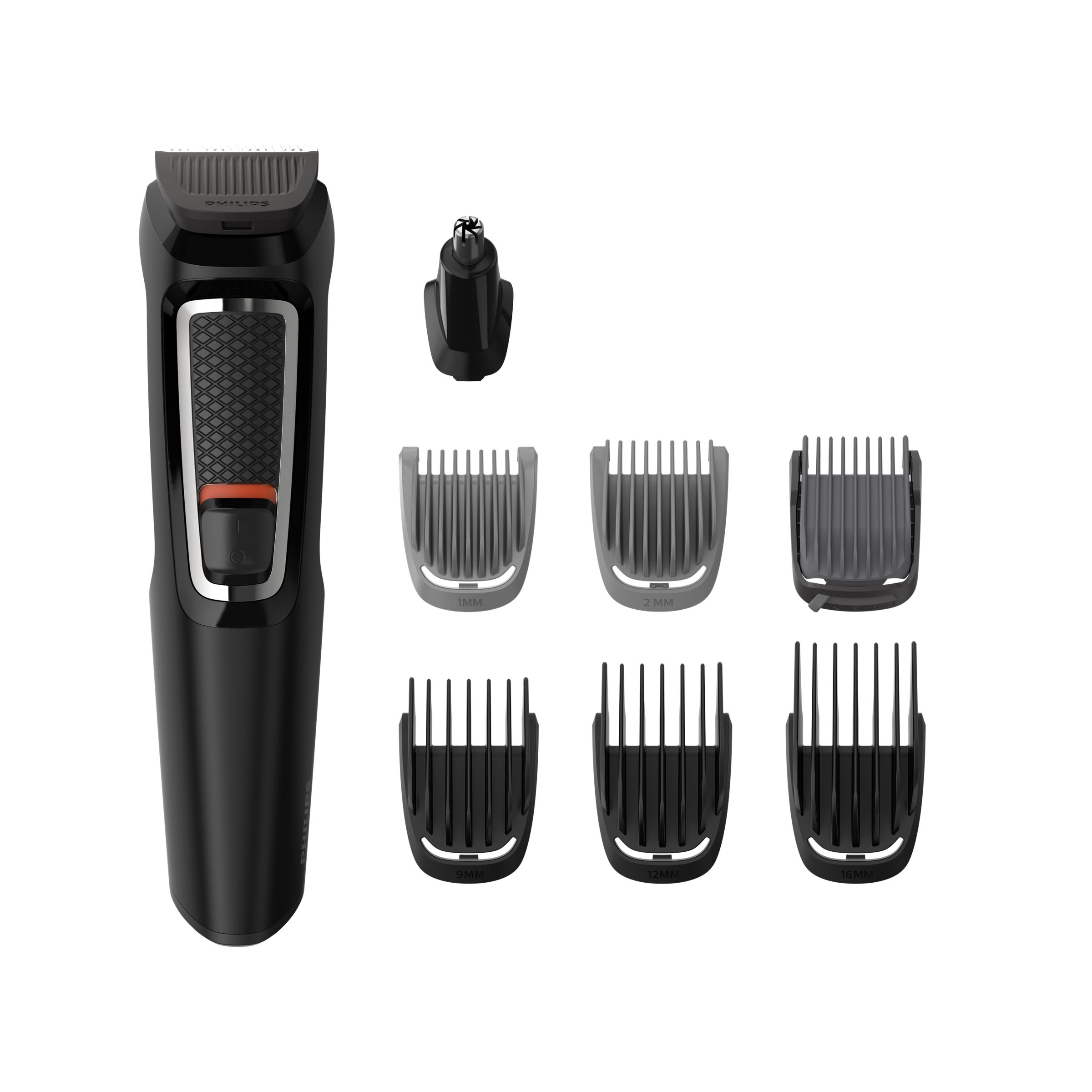 Philips MULTIGROOM Series 3000 MG3730/15 Haarschneider/-schermaschine Schwarz Wiederaufladbar