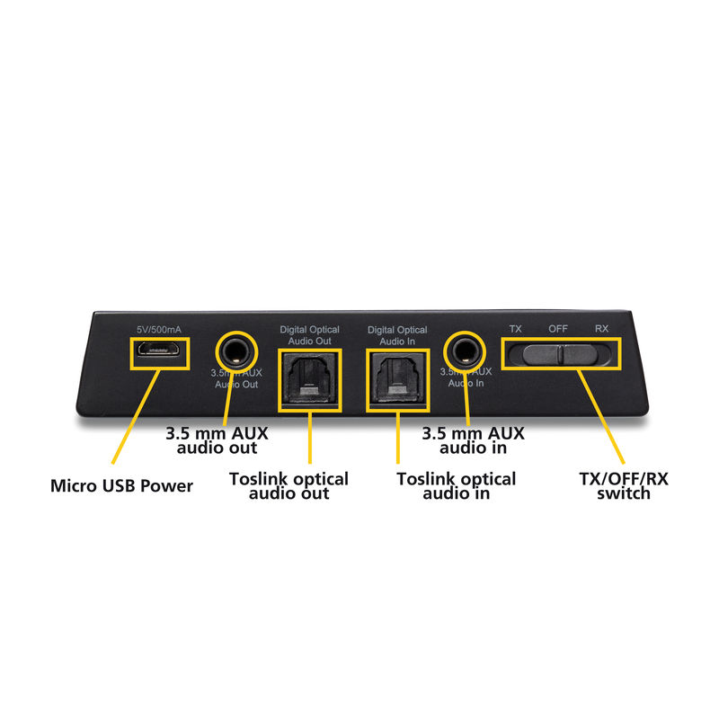 Marmitek 08330 Digitaler Audio-Streamer Schwarz