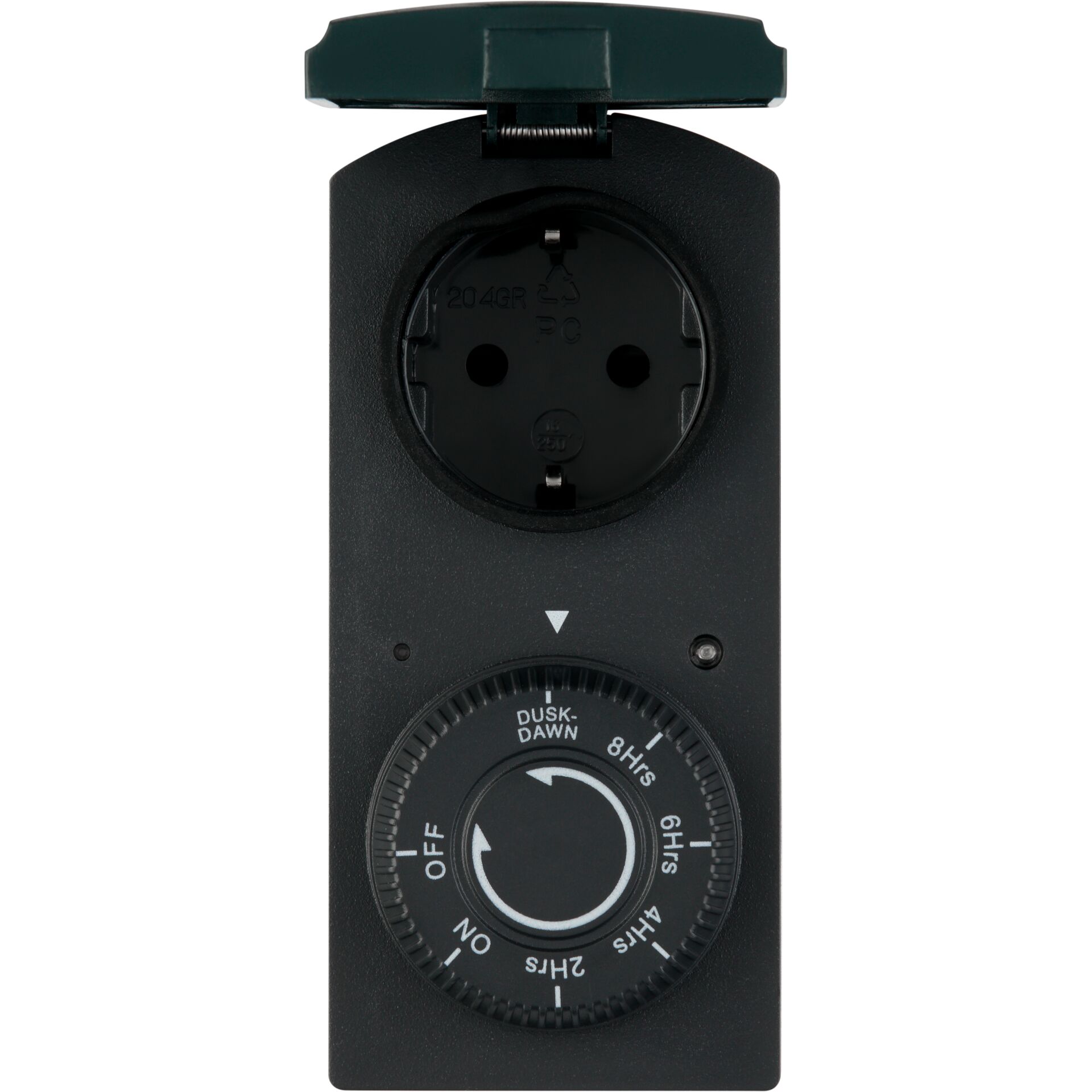 REV Zeitschaltuhr mechanisch IP44 schwarz-grün 895370_06