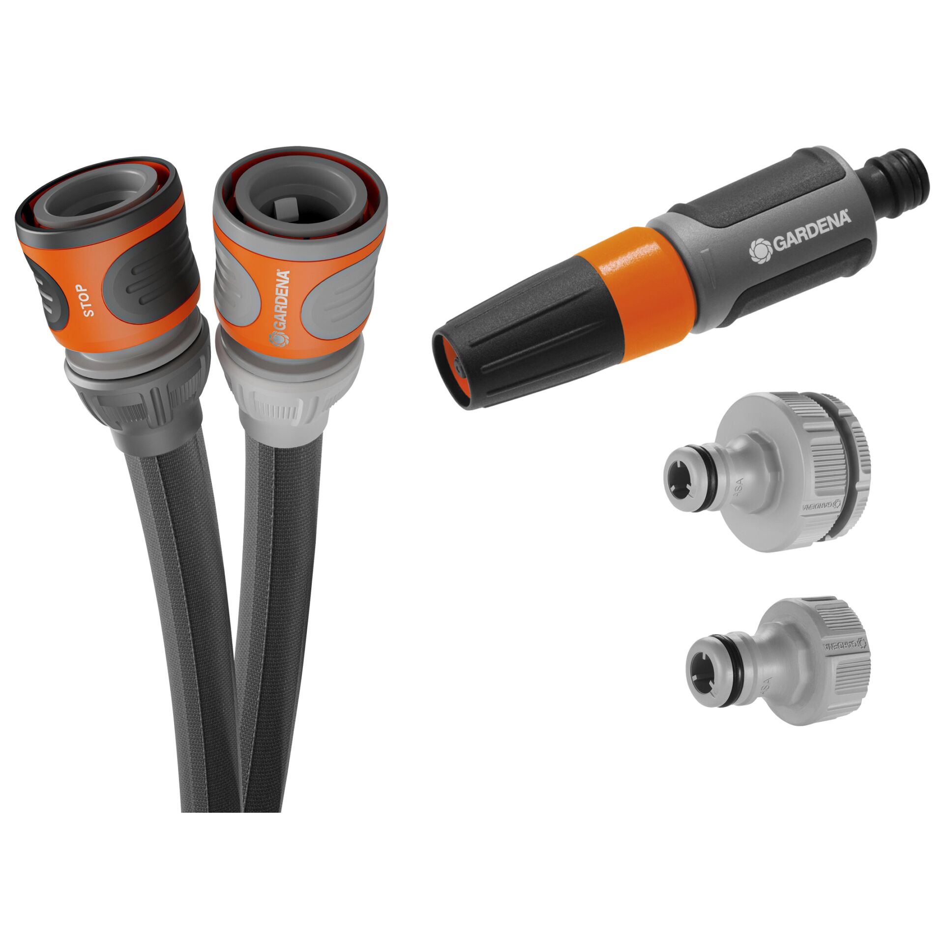 Gardena Textilschlauch Liano Life 1/2  , 25 m Set