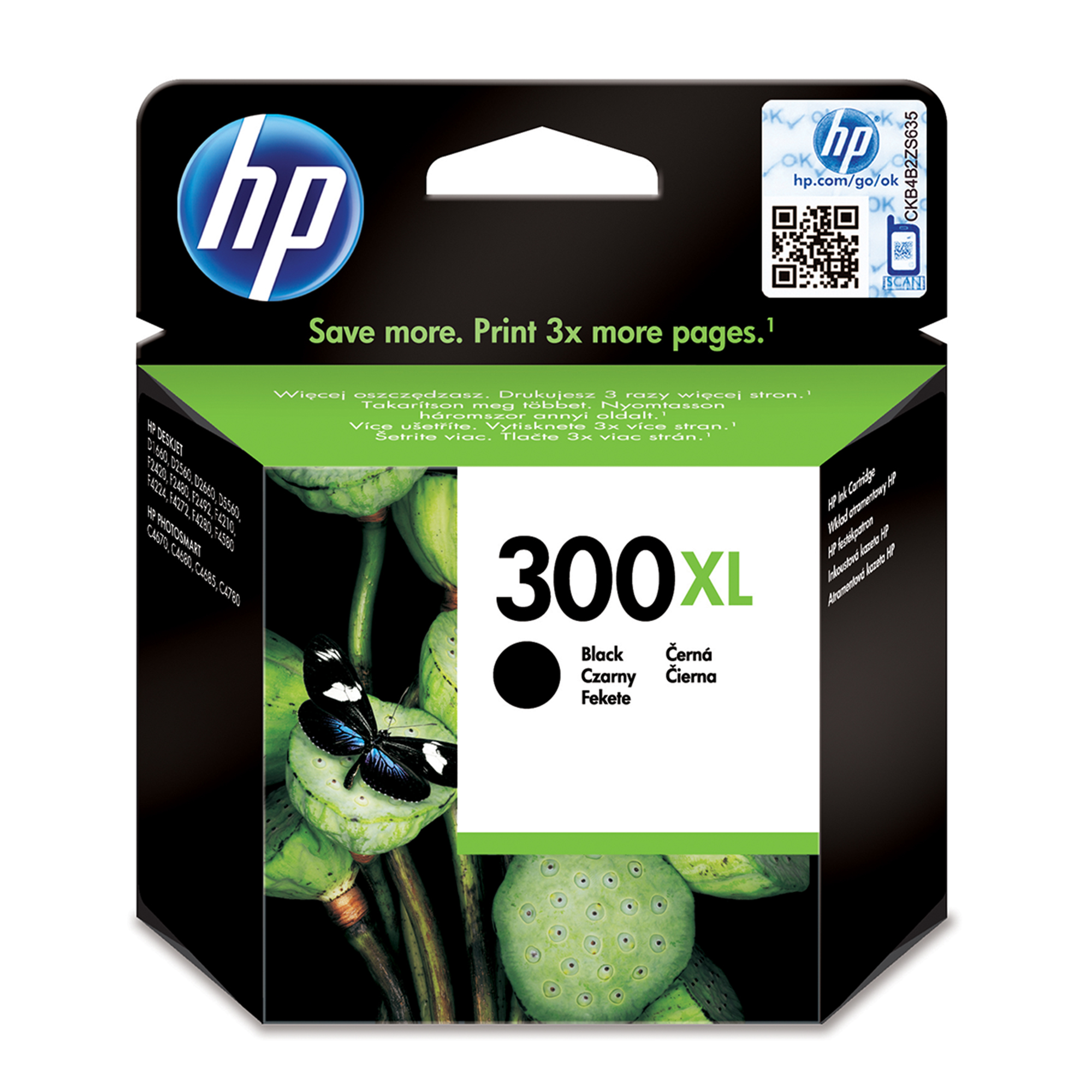 HP 300XL Original Schwarz 1 Stück(e)