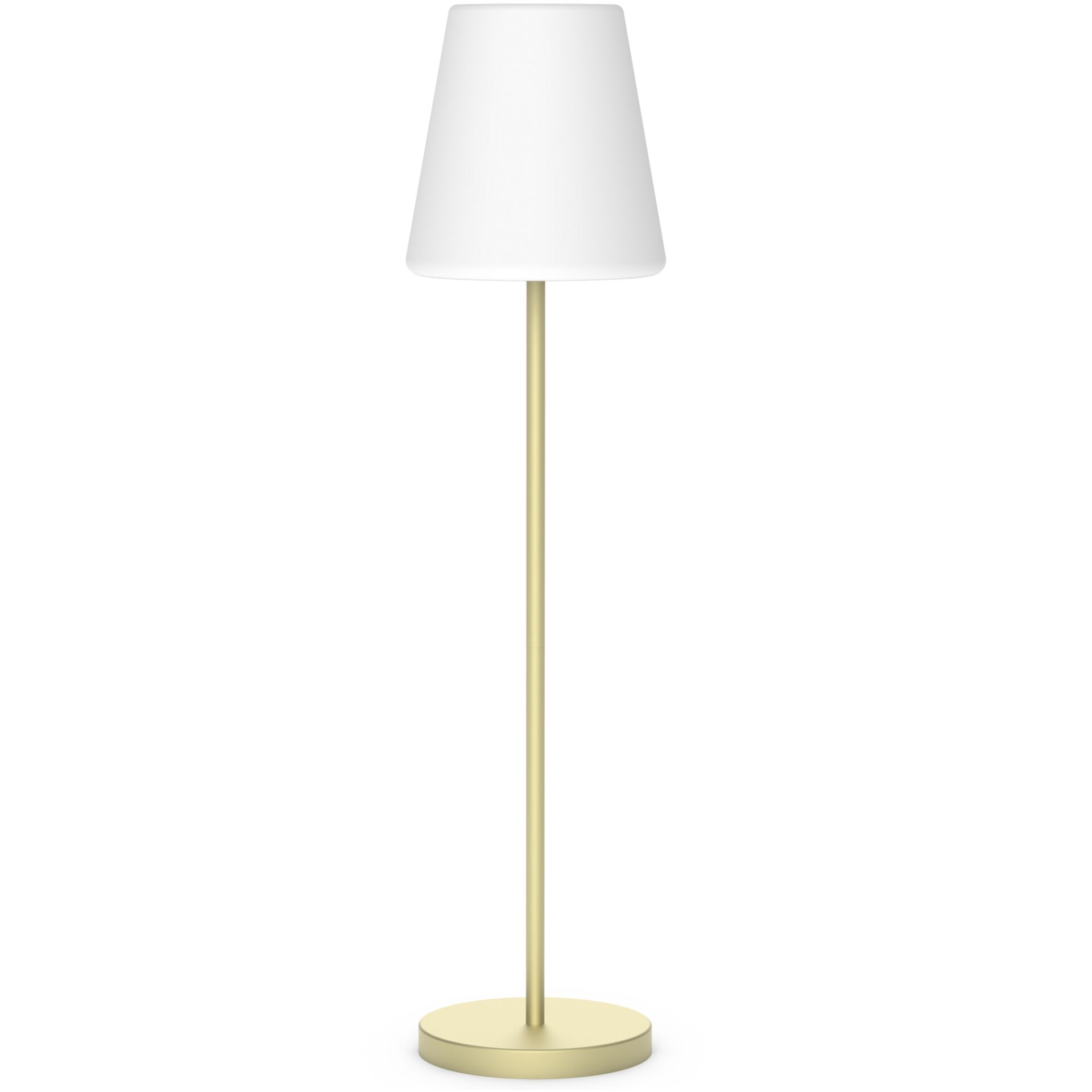 New Garden Lola Slim 180 LED Stehleuchte Brass