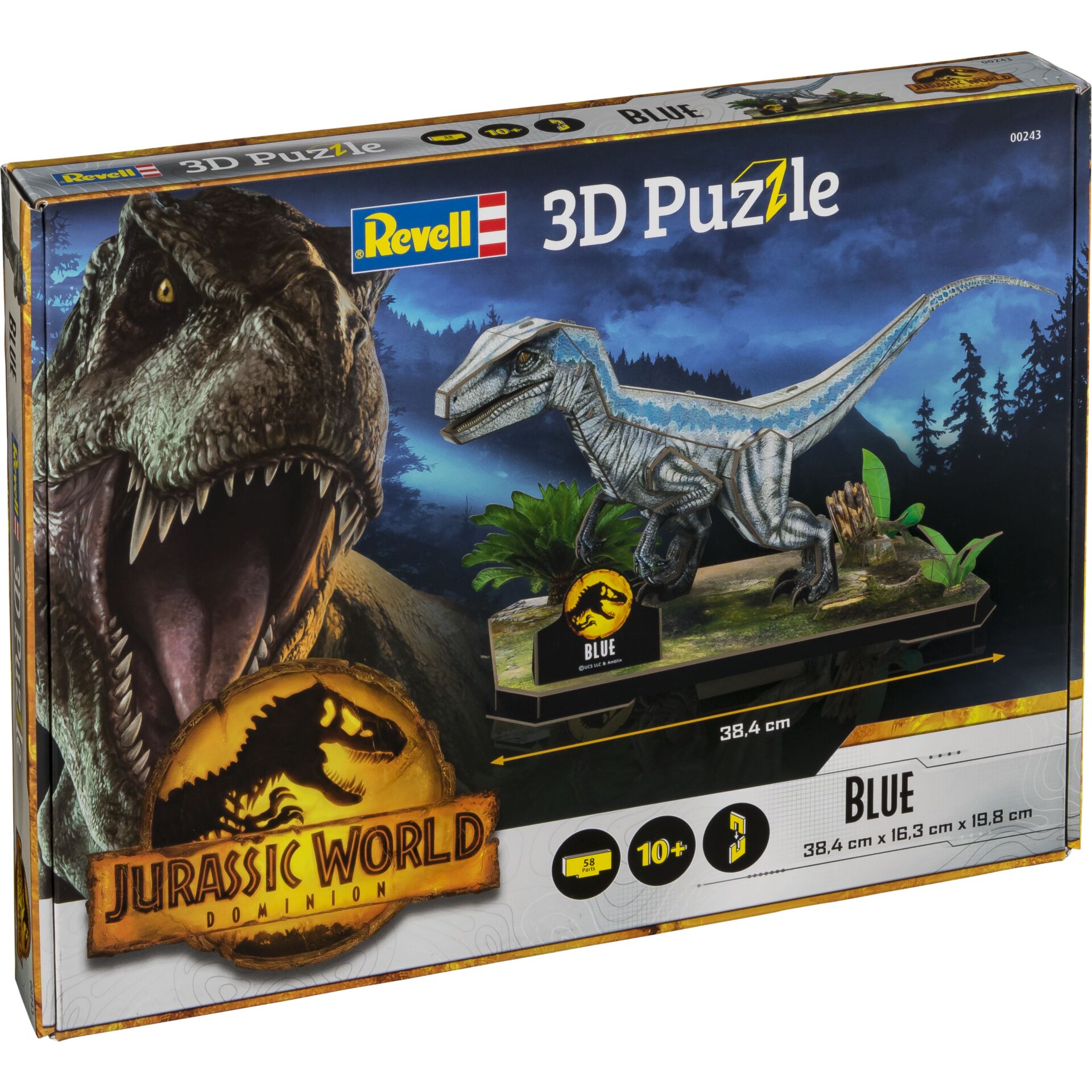 Revell 3D-Puzzle Jurassic World Dominion - Blue 804421_00