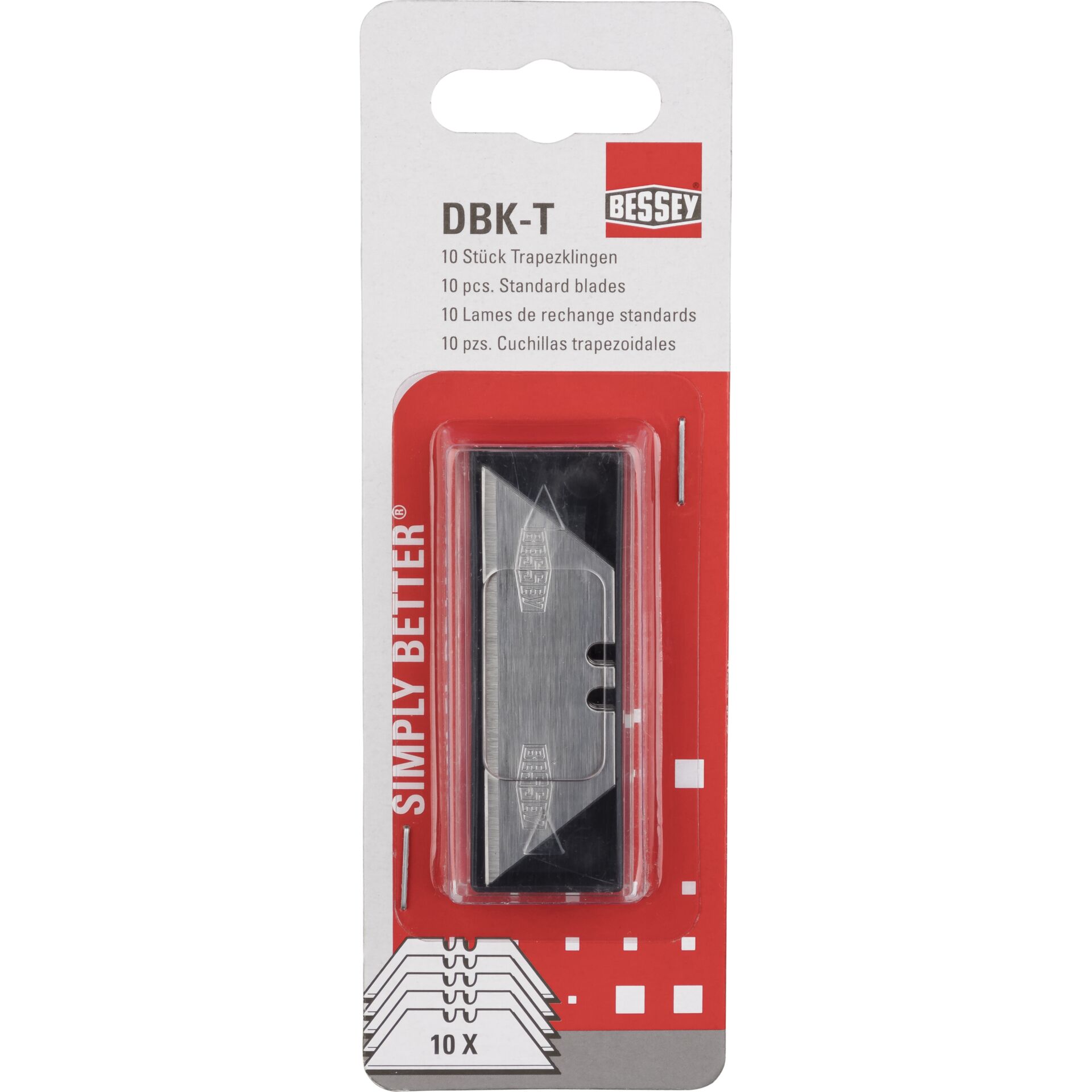 BESSEY  Trapezklingen DBK-T