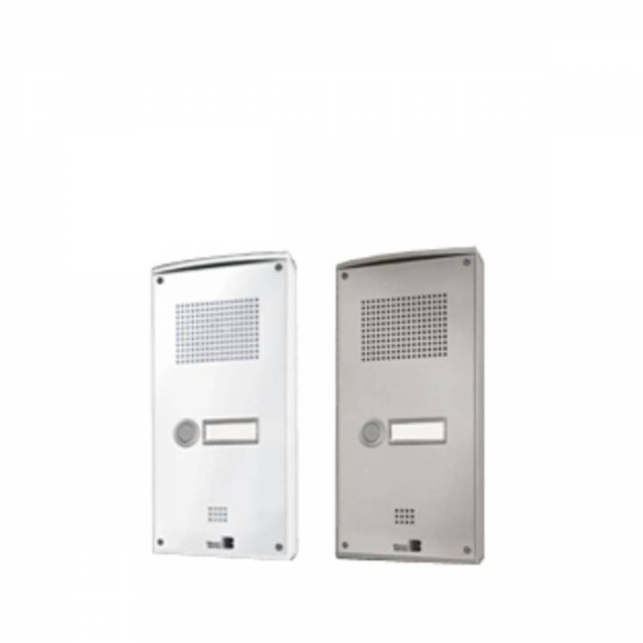 Behnke 5-0055 Serie 5 Aufputz-Set mit 1-Ruftaste (Silber)