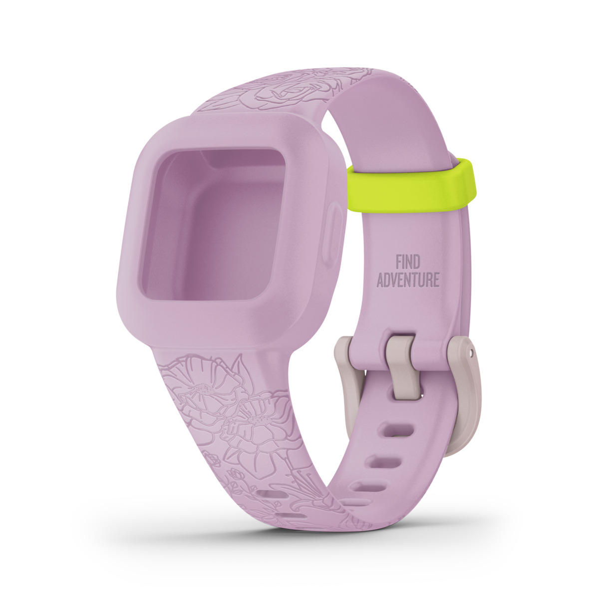Garmin vivofit jr3 Ersatzarmband Lila Armband mit Blumenmotiv