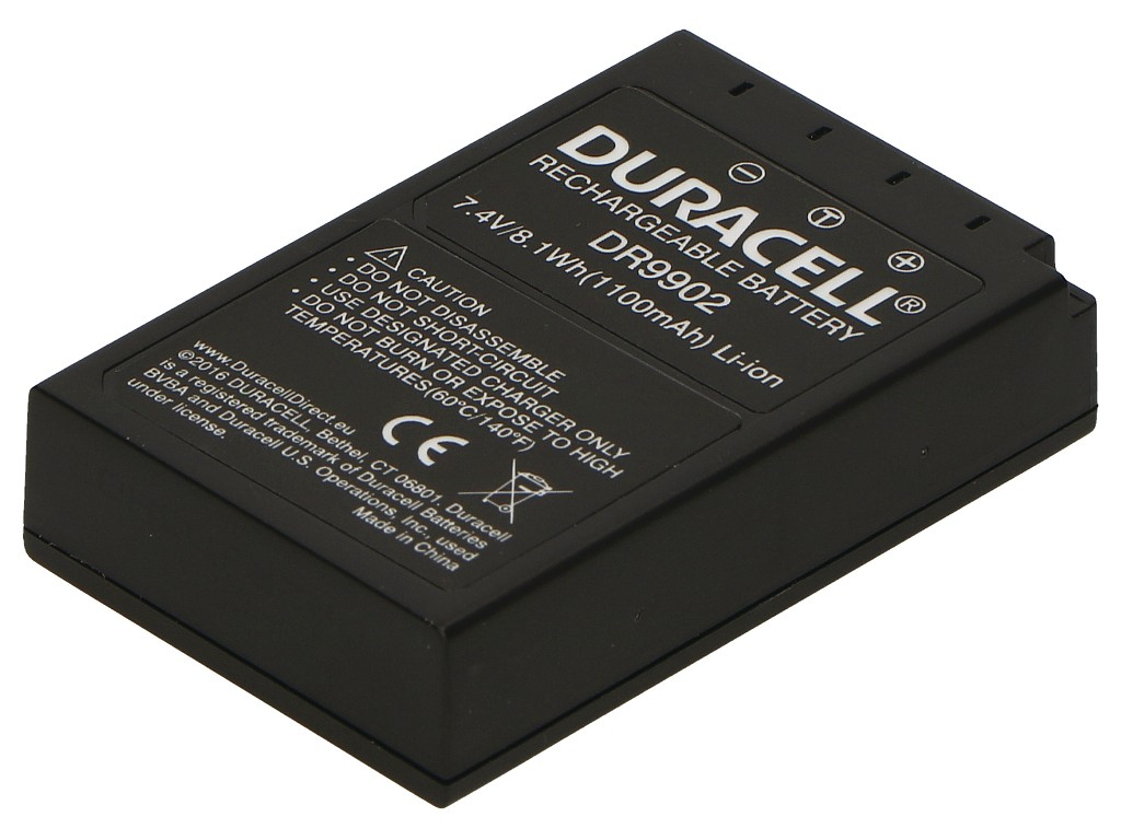 Duracell DR9902 Kamera-/Camcorder-Akku Lithium-Ion (Li-Ion) 1100 mAh