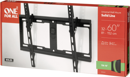One for All TV Wandhalterung 60 Solid Tilt