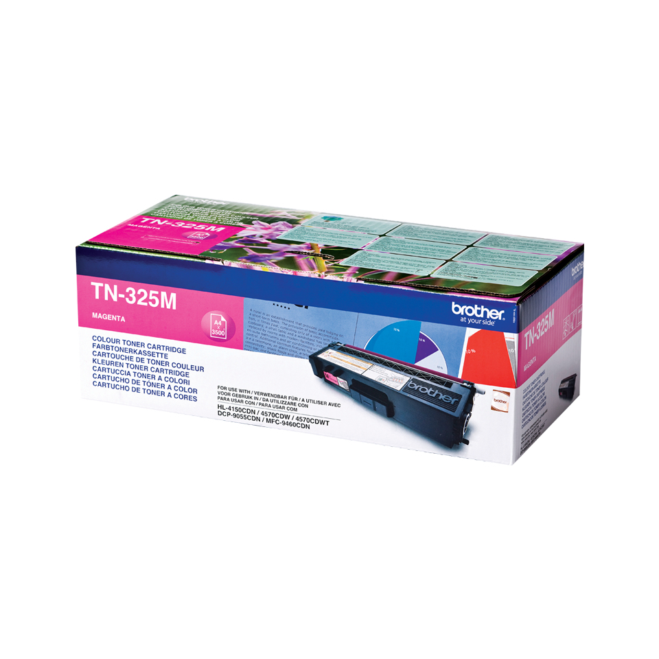 Brother TN-325M Laserpatrone 3500Seiten Magenta Lasertoner / Patrone