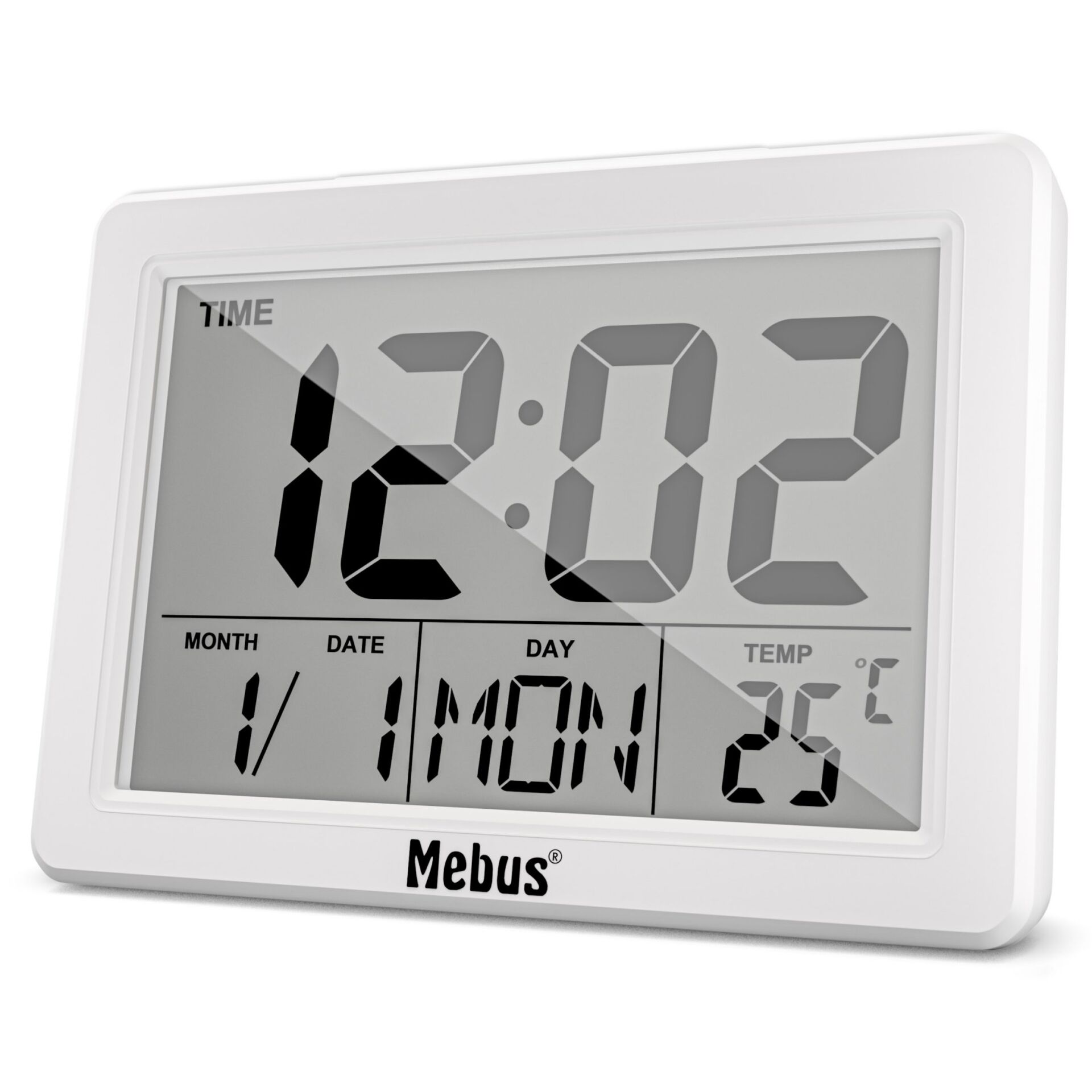 Mebus 25738 Quarz-Wecker, digital