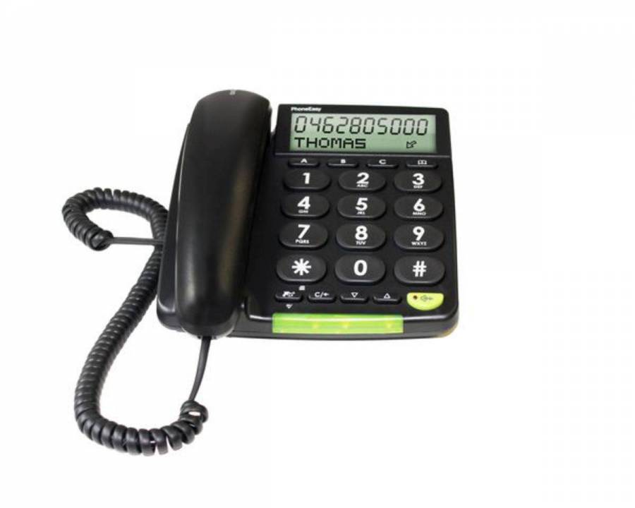 doro Großtastentelefon PhoneEasy 312cs schwarz