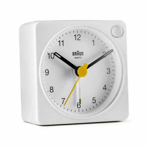 Braun BC 02 XW Quarzwecker weiß Lichtfunk.