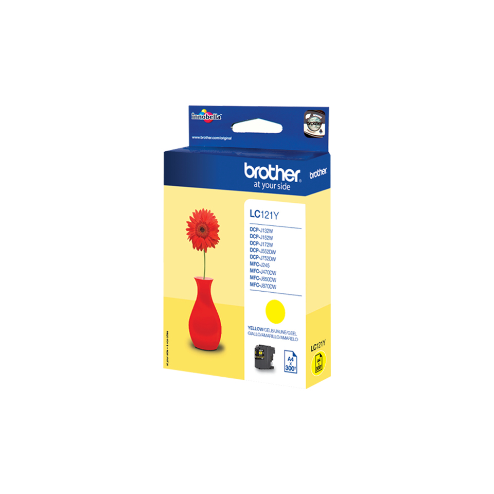 Brother LC-121Y Gelb Tintenpatrone