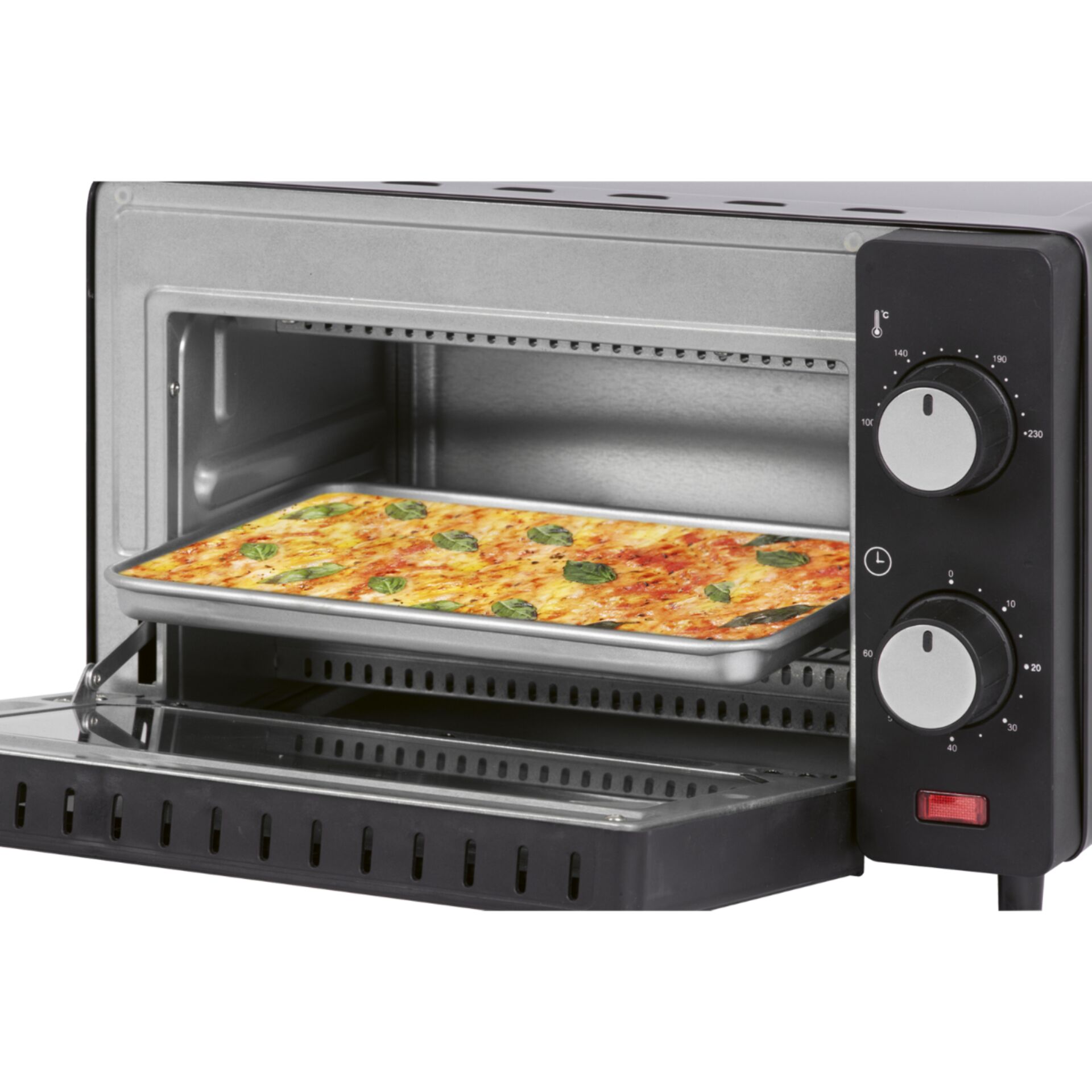 Clatronic MB 3746 schwarz Minibackofen
