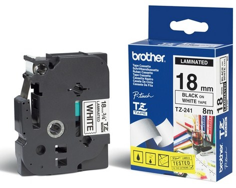 Brother TZ-241 TZ Etiketten erstellendes Band