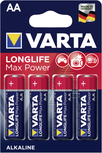 1x4 Varta Longlife Max Power