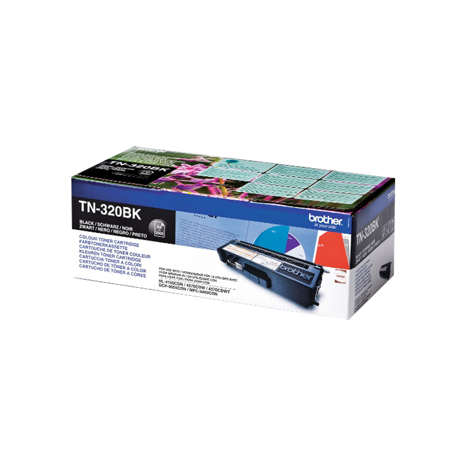 Brother TN320BK Laserpatrone 2500Seiten Schwarz