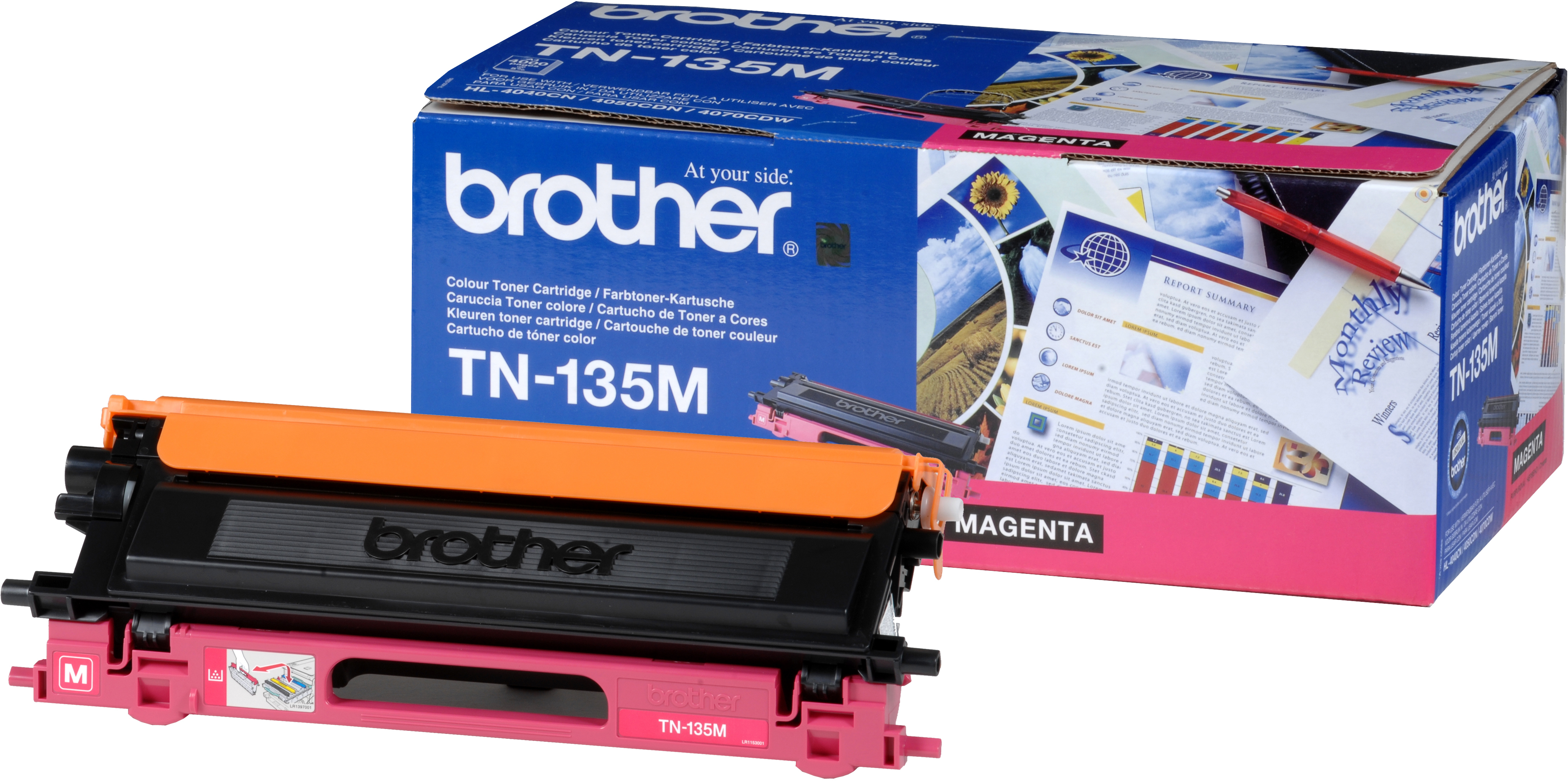 Brother TN135M 4000Seiten Magenta