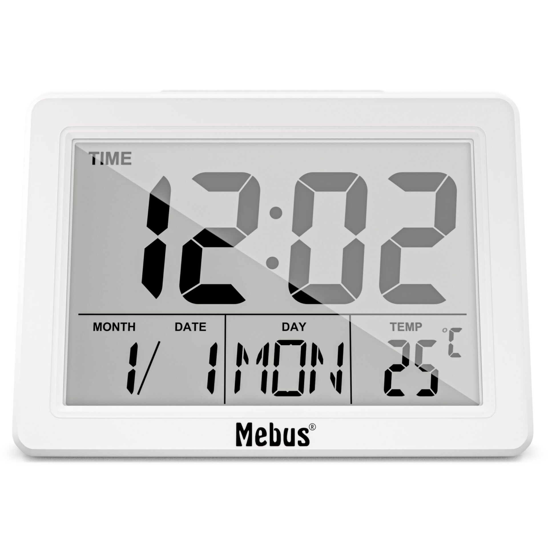 Mebus 25738 Quarz-Wecker, digital