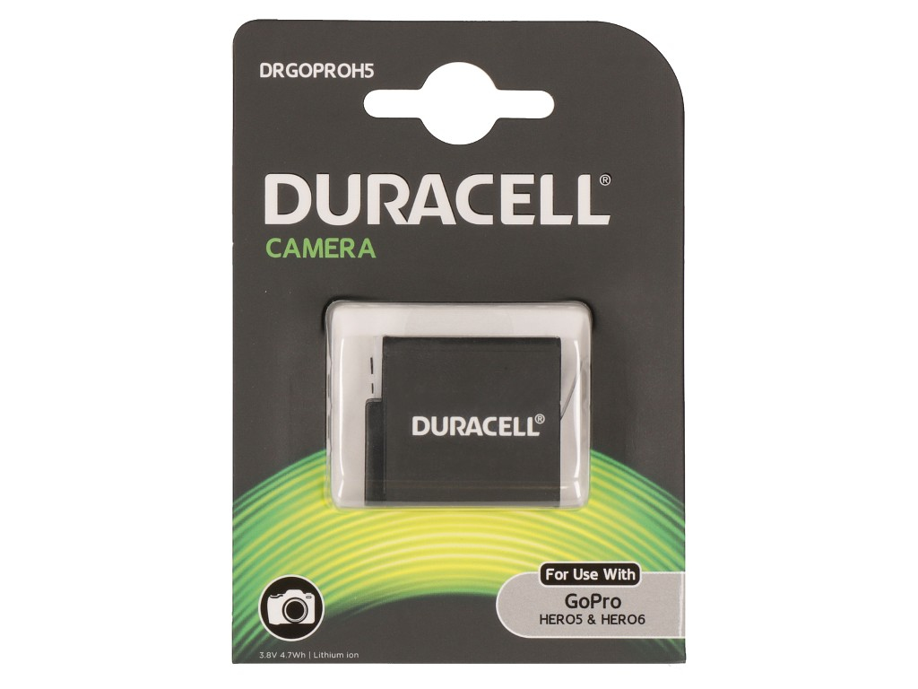 Duracell DRGOPROH5 Kamera-/Camcorder-Akku Lithium-Ion (Li-Ion) 1250 mAh