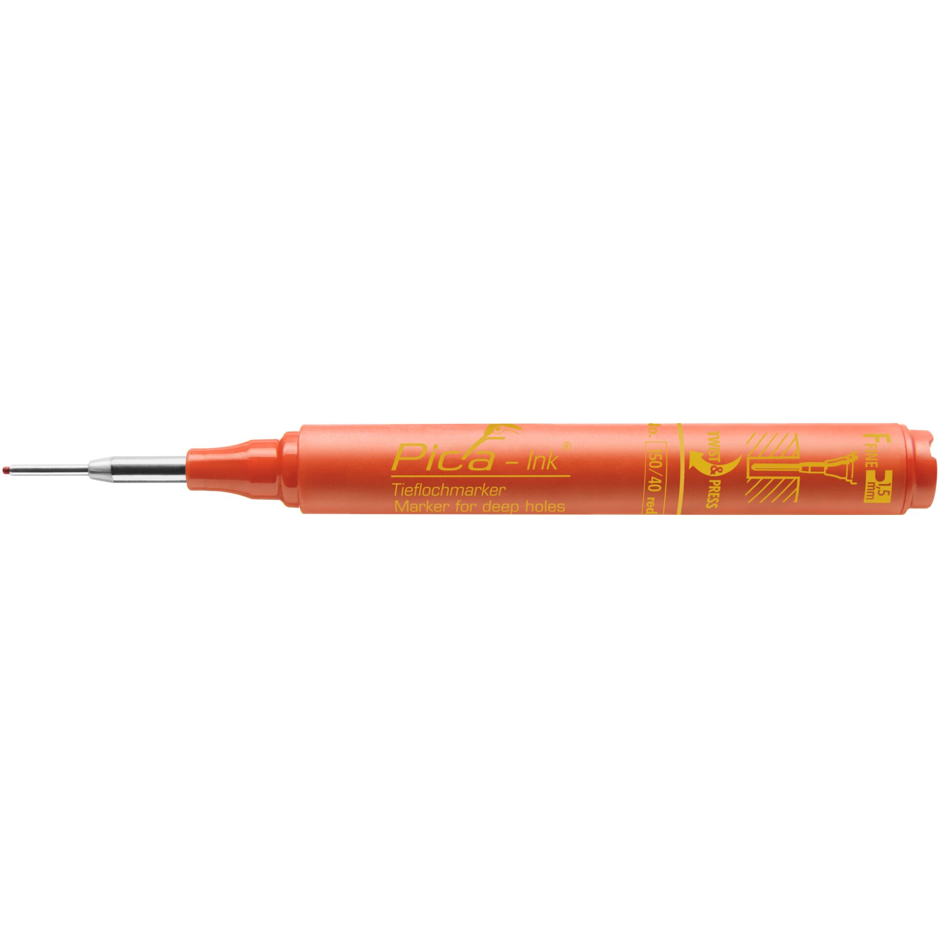 Pica INK Tieflochmarker rot - SB 740413_01