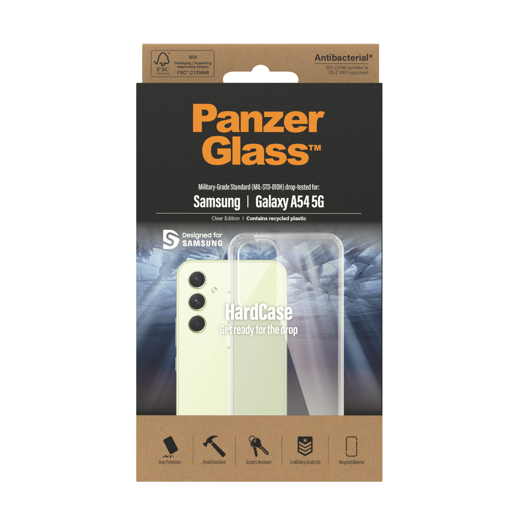 PanzerGlass Hardcase for Samsung Galaxy A54 5G d31742d40a5adafbe9f2c07f8ac80a39f5adfcd8