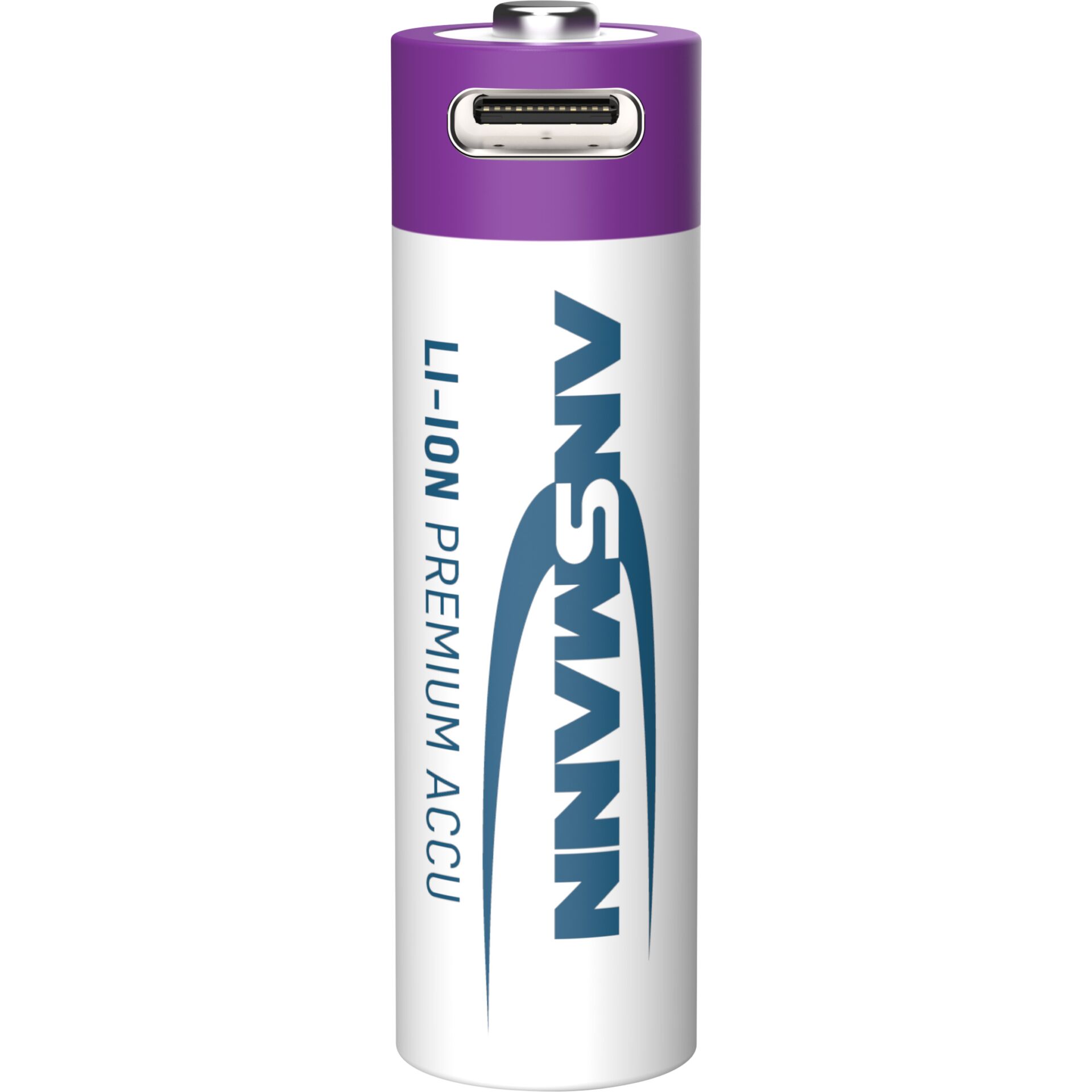 1x4 Ansmann Lithium Akku Mignon AA 1800mAh + Ladekabel 1312-0036