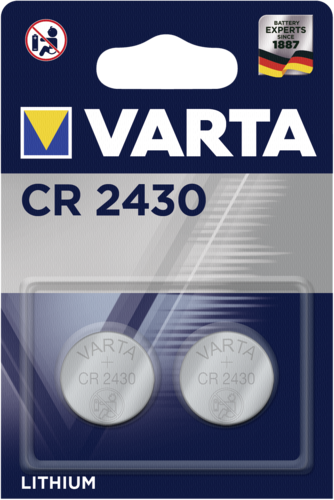 1x2 Varta electronic CR 2430