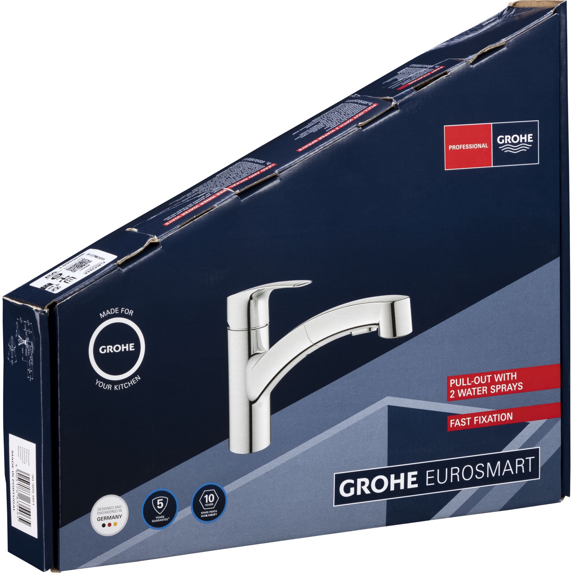 Grohe Eurosmart ausziehbare Einhand-Spueltischbatterie, 1/2 837573_09