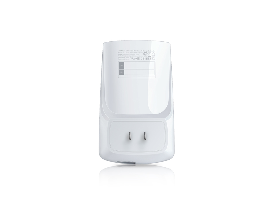 TP-LINK TL-WA850RE Netzwerkempfänger 10,100 Mbit/s Weiß