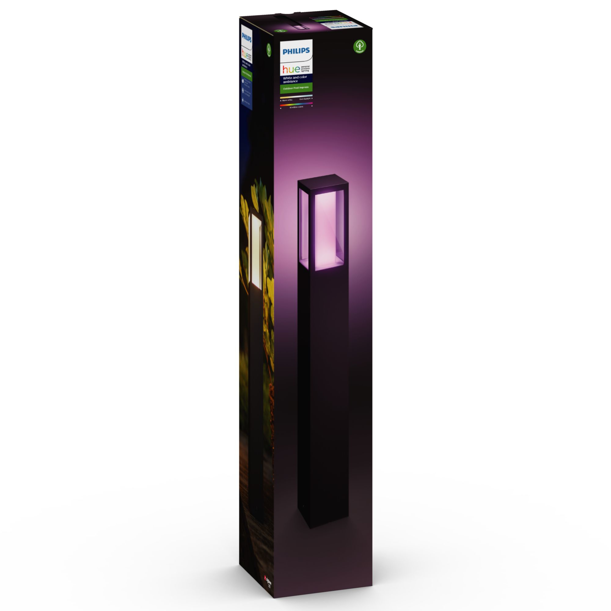 Philips Hue White and Color ambiance Impress Outdoor Wegeleuchte