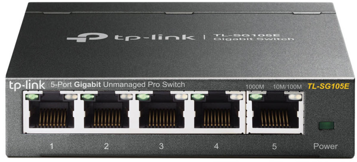TP-Link TL-SG105 5-Port Gigabit Desktop Switch