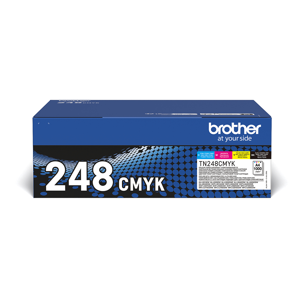 Brother TN-248 CMYK Toner Value Pack 5c4988828c4ff0628858ad11df6a28d9