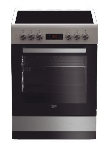Beko FSM67320GXS Küchenherd Freistehender Kocher Keramik Edelstahl A