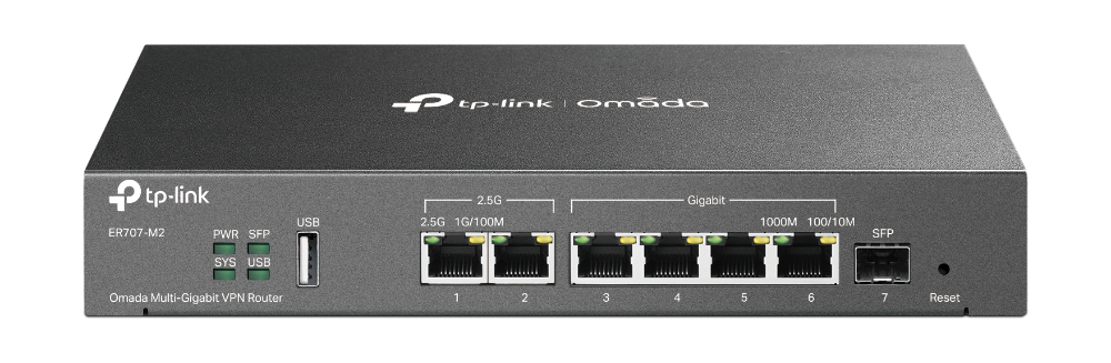 TP-Link ER707-M2 Omada Multi-Gigabit VPN Router 8279f0eb58438599ac49e8928b4586e5