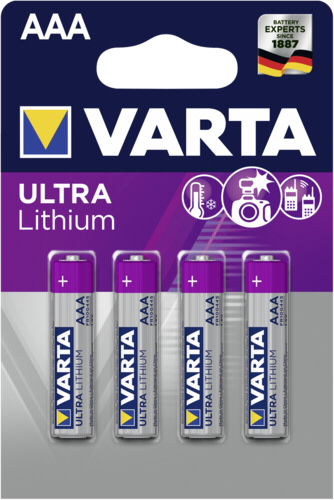 1x4 Varta Ultra Lithium Micro